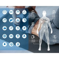 Utställningsgolvvikt Lepulse P1 med gripare, upp till 180 kg, 24 profiler