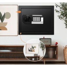 Bezpečný s žáruvzdorným sáčkem pro dokumenty, uhelný hrad, 30 l, použitý