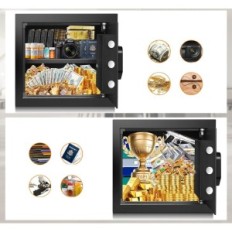 Safe with a refractory bag for documents, Coal Castle, 30 L, Used