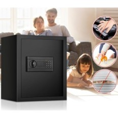 Bezpečný žáruvzdorný s připojením k dokumentu, digitální s klíčem, 43 l