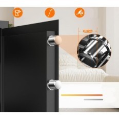 Tűzálló széf dokumentumzacskóval, digitális kulccsal, 43 l