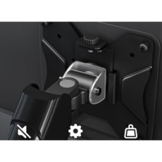 Skadat handtag för en monitor Bontec GDM7503, 13-34 '', upp till 9 kg, 75/100 mm