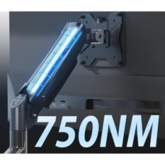 Beskadiget håndtag til en skærm Bontec GDM7503, 13-34 '', op til 9 kg, 75/100 mm