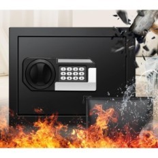 Sanfnz Safe, feuerfest und wasserdicht, mit einem Münzportfolio, 25 l