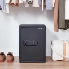 Poškodené elektronické biometrické biometrické biometrické základy 50l čierne