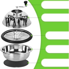 Tritmer for Aygrochy leaves, for buds and flowers, with upgraded teeth, 48 cm