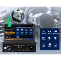 Car radio Nhopeew SH2AM3NH 1 DIN, 7 ", Carplay, Android Auto, GPS