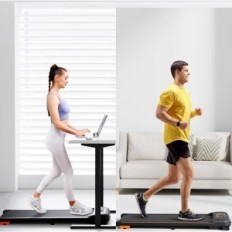 Beskadiget walking pad 3860 løbebånd, 2,5 hk motor, 1-6 km / t, bluetooth