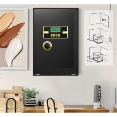 Damaged SANFNZ 82L 34x40x60 cm fireproof safe with cabinet and zipper