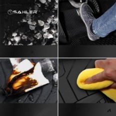 SAHLER-auto MATS VOOR PEUGEOT 3008 2016-23 4.5D Premium TPE BLACK