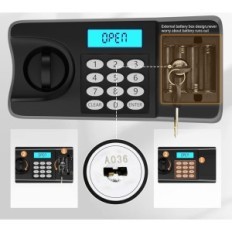 Dichiarato Digital Mejasg 85L resistente al fuoco con 2 cassetti e scaffale