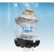 Pianeti per la coasinging del robot-pulitore per piscine, 4000 mAh, mostra