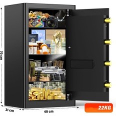 Bojāts ugunsizturīgs Mejasg 90L Digital Safe ar vērtīgu maisu