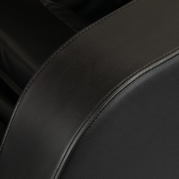 Sakura Massagesessel Comfort Plus 806 Schwarz — Detailaufnahme Armlehne