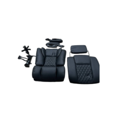 Použité Kumeň SDA005 Kancelárska stolička, s podstavcom a bedrovou podporou