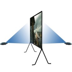 Projektorin näytöllä Baseline Leabolt 120 tuumaa 16: 9 HD Mobile -näytölle kotiteatteri ja esitys