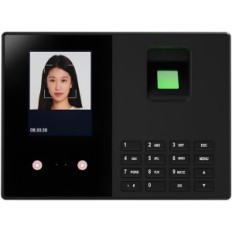 Working time recorder BisoFICE T200 German, no fees, RFID, biometrics