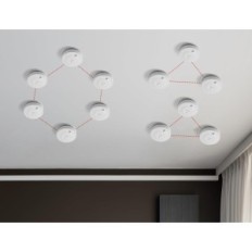 X-Sense SD19-W Røgføler, EN 14604 Brandalarm (6 stk)