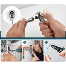 GOYWATO 287B TOOLKIT - Keys, CAP, Tänger, Fall, Ingen uppsättning