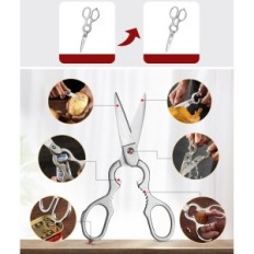 Xinzuo 7 El Messenset. met blok, Damascian Steel, Pakkakawood Handvat