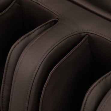 Masážne kreslo Sakura Comfort Plus 806 hnedé — detail opierky ruky