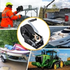 Pindex handwitch 1500 kg with a 10m belt, with a brake to a trailer, boats