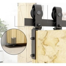 Accessory kit QINAIXQM 182 CM / 6FT Mounting Kit for BARN door