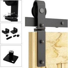 Accessory kit QINAIXQM 182 CM / 6FT Mounting Kit for BARN door