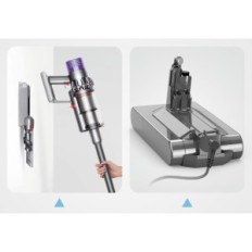 Asuncell 3900 mAh batteri för Dyson V11, 25,2V utställning