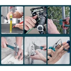 Sundpey Tool Set 206 EL. Med 12V bor, trådløs, 1500mAh