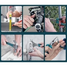 Sundpey Tool Set 206 El. Med 12V bor, trådløst, 1500mAh