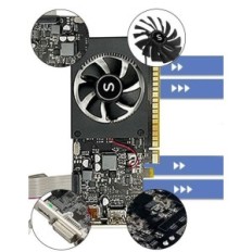 Graphics card SPLOSS GT730-4GB DDR3 64bit, HDMI, DP, VGA