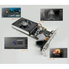 Κάρτα γραφικών Sploss GT730-4GB DDR3 64BIT, HDMI, DP, VGA