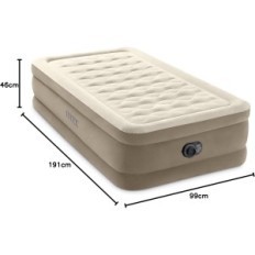 Intex 64426nd - Enkelbalk Ultra Plush Single Madrass