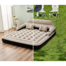 Uppblåsbara Raptavis king size stora madrasser, bekväma sovande hemma eller camping, används