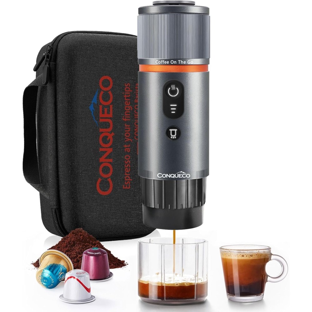 Espresso portable capsułkowy conqueco après son retour