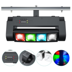 Disco Light-Betopper mit magischen Strahllichteffekten