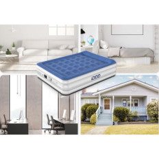 Golofte matras met Idoo King Size I-C-012 na het repareren van de matras de slaapkamer