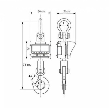 Trupa hokowy līdz 3 tonn - LCD