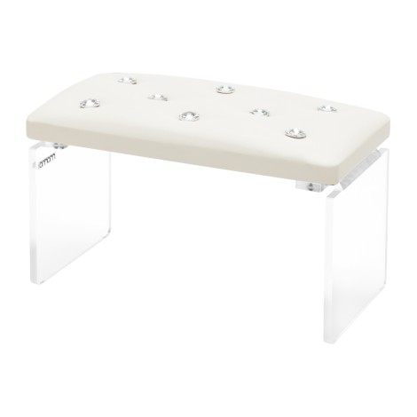 Suporte para manicure Momo Diamond Ecru — vista frontal
