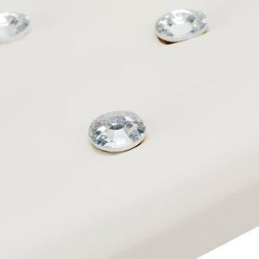 Suporte para manicure Momo Diamond Ecru — close-up da superfície