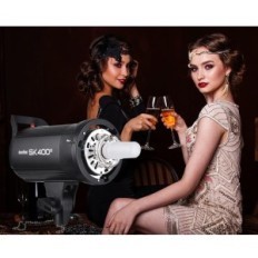 Professionele studio lamp Godox SK400II, 400 W 2.4G, geen lamp werkt niet