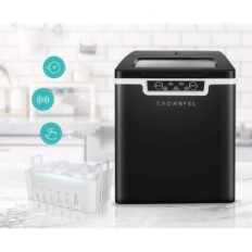 Crownfful Ice Cuber, 100W, 220V, melns, lietots