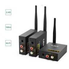 1mie Audio prijímač 3 v 1, bezdrôtových vysielačoch a 2 prijímačov