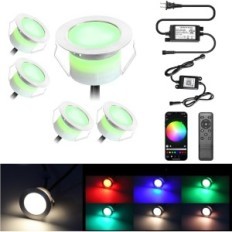 Set di illuminazione a terrazza intelligente RGBW, D45