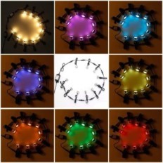 Set di illuminazione a terrazza intelligente RGBW, D45