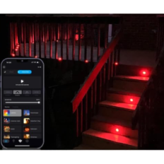 Sady inteligentnej terasovej osvetlenia RGBW, D45