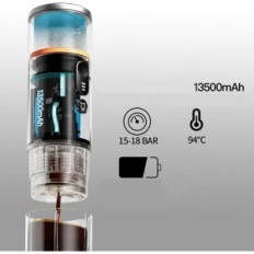 Bærbar Espresso ConqueCo PCM020B, 12V, 13500 MAH, Utstilling