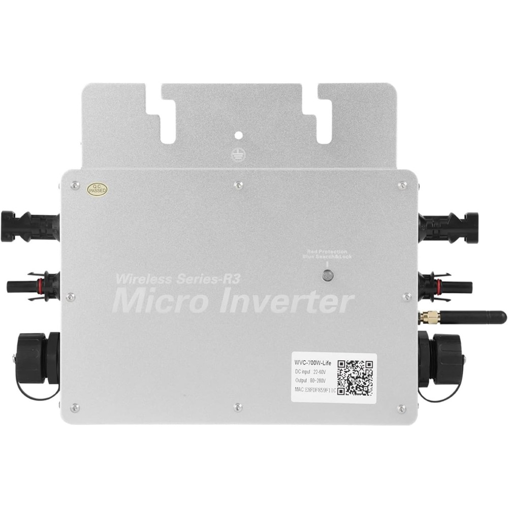 POWYSTAWOWY Mikroinwerter sieciowy MPPT Ailao WVC-700W-Life, WiFi