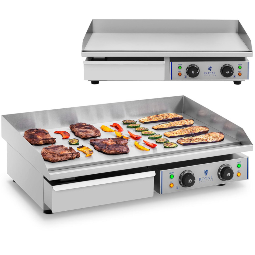 Elgrill med en högkvalitativ bredd 75cm